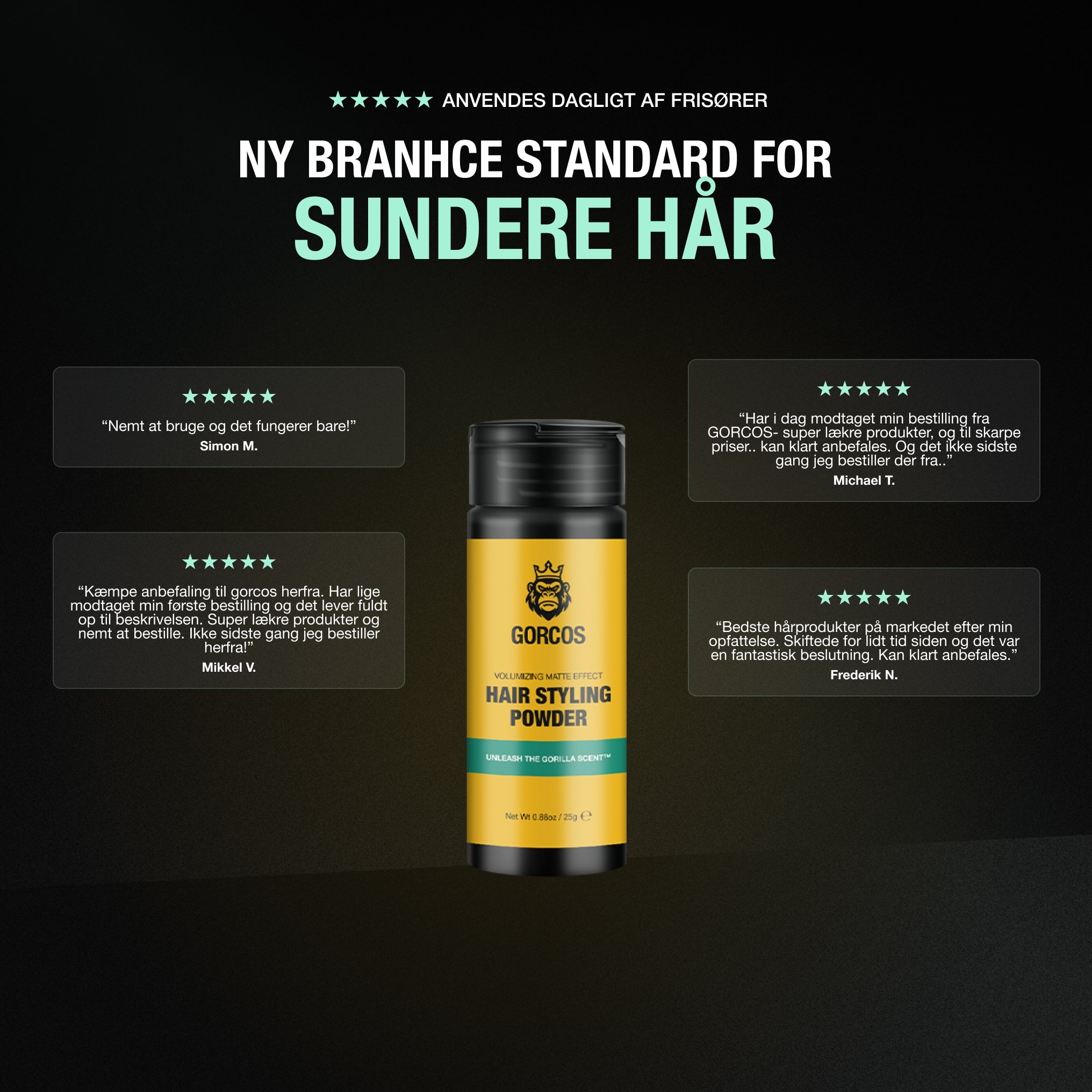 Hair Styling Powder XL - GORCOS