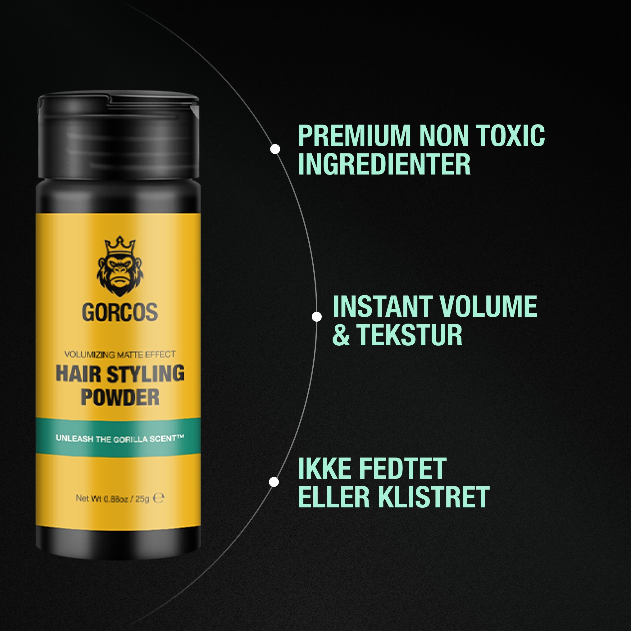 Hair Styling Powder XL - GORCOS